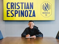 Cristian Espinoza firma como nuevo futbolista de Nashville SC en la MLS.