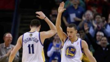 Klay Thompson y Curry, la mejor pareja exterior de la liga