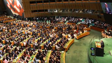 Trump en la ONU: “Sus países se van a ir al infierno”23 SEPTIEMBRE 2025;ONU;REY;ASAMBLEA ONU;DEBATE GENERAL;
Casa de S.M. el Rey
23/09/2025