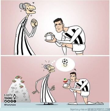 Zidane, el Barcelona y Cristiano, protagonistas de los memes de la jornada