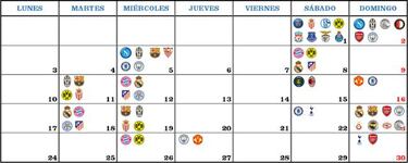 Los 30 partidazos de abril en Europa que no te puedes perder