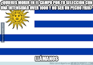 Los memes más divertidos del Uruguay-Portugal