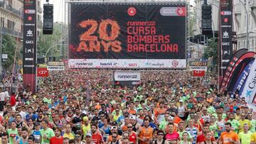 La Cursa dels Bombers de Barcelona se retrasa hasta el 1 de diciembre.