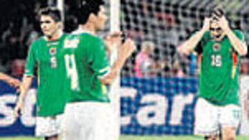 Jugadores bolivianos.