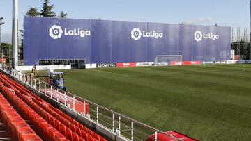 Obras de las mejoras en el Cerro del Espino.
