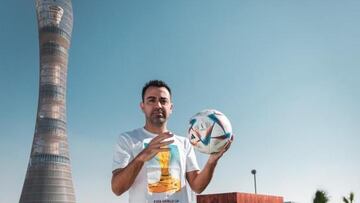 Xavi, en Doha.