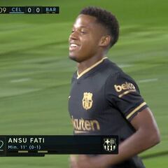 ¡Pero qué locura es esta! Ansu Fati y una definición que ya está dando la vuelta al mundo