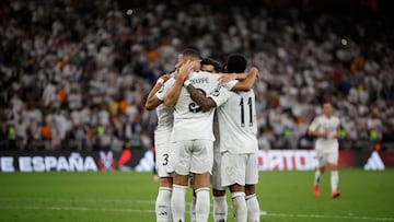 Goals from Jude Bellingham and Rodrygo, along with an own goal, set up a Clásico final against Barcelona in Jeddah on Sunday.