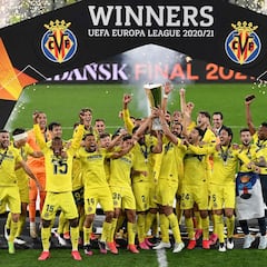 Las imágenes del Villarreal campeón de la Europa League