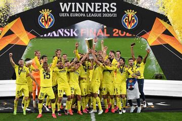 El Villarreal campeón de la Europa League.