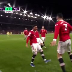 La celebración viral de Cristiano... por lo que hacen todos menos Cristiano