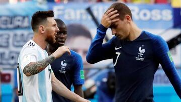 Francia - Argentina: Horario, canal TV y d&oacute;nde ver los octavos del Mundial