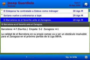 Captura de pantalla - Football Manager Handheld 2010 (IPHO)