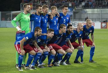 Equipo de Liechtenstein.