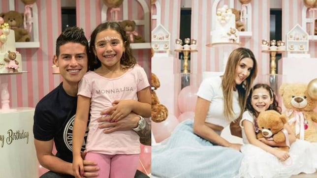 James và Daniela Ospina cùng nhau dự sinh nhật con gái - Tikitakas