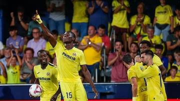 El delantero del Villarreal Thierno Barry.