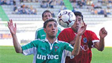 <b>POR FIN</B>. El Racing volvió a saborear ayer un triunfo.