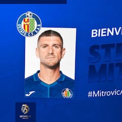 Mitrovic firma por el Getafe para las próximas tres temporadas