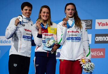 Mireia Belmonte ha conseguido la medalla de oro en los Mundiales de Natación de Budapest.