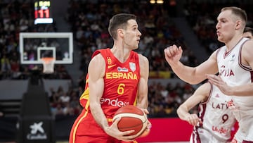 22/02/24 PARTIDO BALONCESTO BASKET
CLASIFICACION EUROBASKET 2025
PABELLON PRINCIPE FELIPE EN ZARAGOZA
SELECCION ESPAÑOLA ESPAÑA - LETONIA
XABI LOPEZ AROSTEGUI