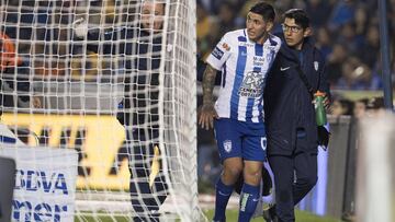 Víctor Guzmán tiene rotura de ligamento; le realizarán cirugía