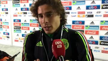 Memo Ochoa: "El grito de 'ehhh puto' une a la afición"
