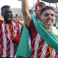 Joaquín, héroe del Juvenil, firma hasta 2021 y sube al Atlético B