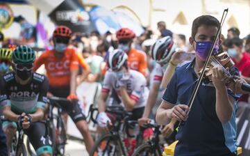 Regresó el ciclismo. Así fue la primera emocionante etapa de la Vuelta a Burgos 