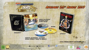 Naruto Ultimate Ninja Storm Trilogy llega el 25 de agosto