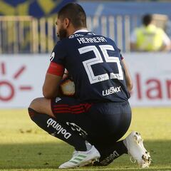 Johnny Herrera pierde la titularidad en la U tras 15 años