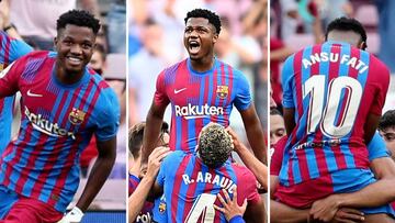 El nuevo Ansu Fati: Así fue su día en el regreso al Camp Nou