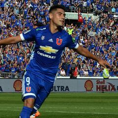 Universidad de Chile - Wanderers, en imágenes