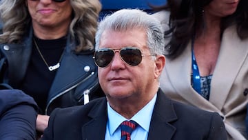 Joan Laporta, presidente del Fútbol Club Barcelona.