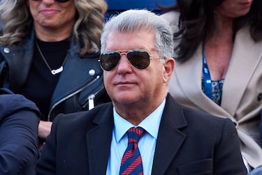 Joan Laporta, presidente del Fútbol Club Barcelona.