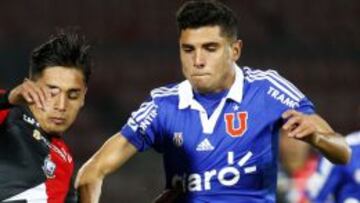 Ureña sumó minutos en el amistoso del miércoles entre la U y La Pintana.