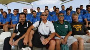 Foto de familia de las pruebas de ayer.