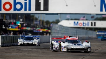 Los dos Porsche de Penske Motorsport lideran las 12 Horas de Sebring del IMSA.