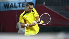 Giraldo cae ante Schwartzman en el primer punto de la Davis