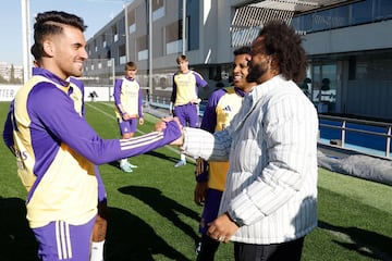 Dani Ceballos y Marcelo.