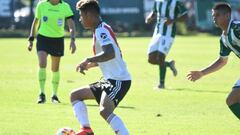 Carrascal jugó para la Reserva y terminó con una molestia