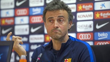 Luis Enrique: "Si no duermo la siesta, veré el derbi…"