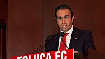 Francisco Suinaga: “Ambriz tiene la ilusión de dirigir a Toluca”