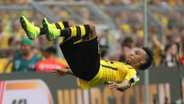 Aubameyang gu¨ªa al Dortmund y sigue el ritmo del Bayern