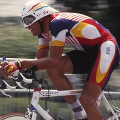 Indurain perdió el Tour pero ganó oro olímpico en Atlanta