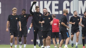 De la duda con Cristiano y Piqué a la seguridad con Carvajal y Busi