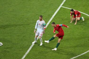 2-1. Cristiano Ronaldo marcó el segundo gol.
