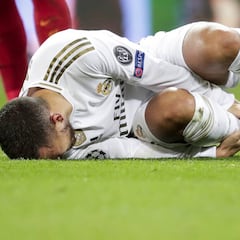 Injury-hit year for Hazard at Real Madrid