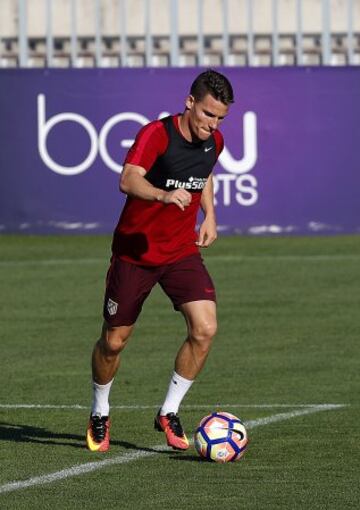 El primer día de Gameiro en el Atlético