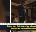 Sale a la luz el discurso de Rodrygo de madrugada encima de una mesa tras su hat-trick