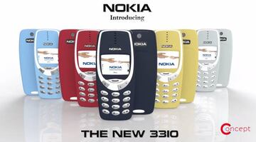 &iquest;Ser&aacute; el nuevo Nokia 3310 como este dise&ntilde;o conceptual?